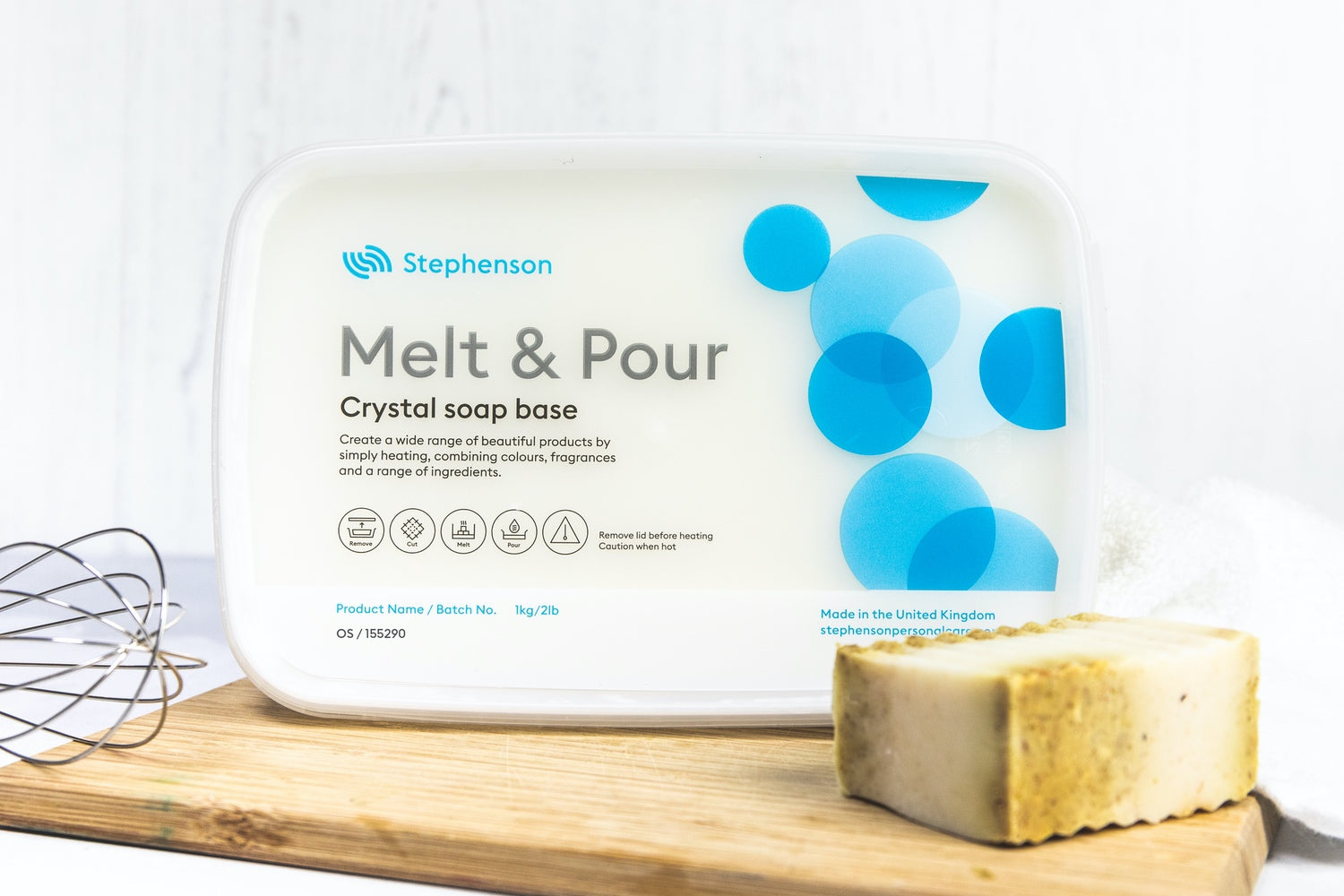 Organic Melt & Pour Soap Base - Range Products