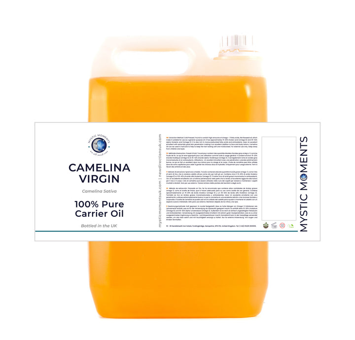 Olio vettore vergine Camelina