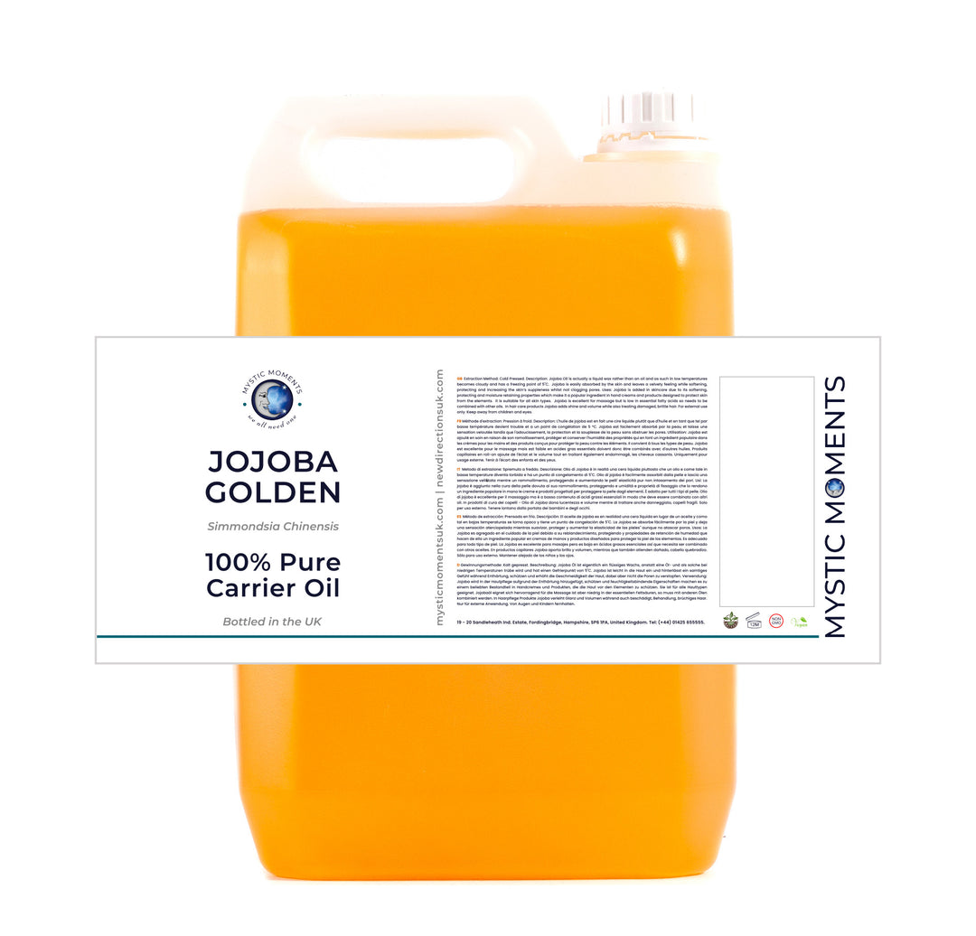 Aceite portador dorado de jojoba